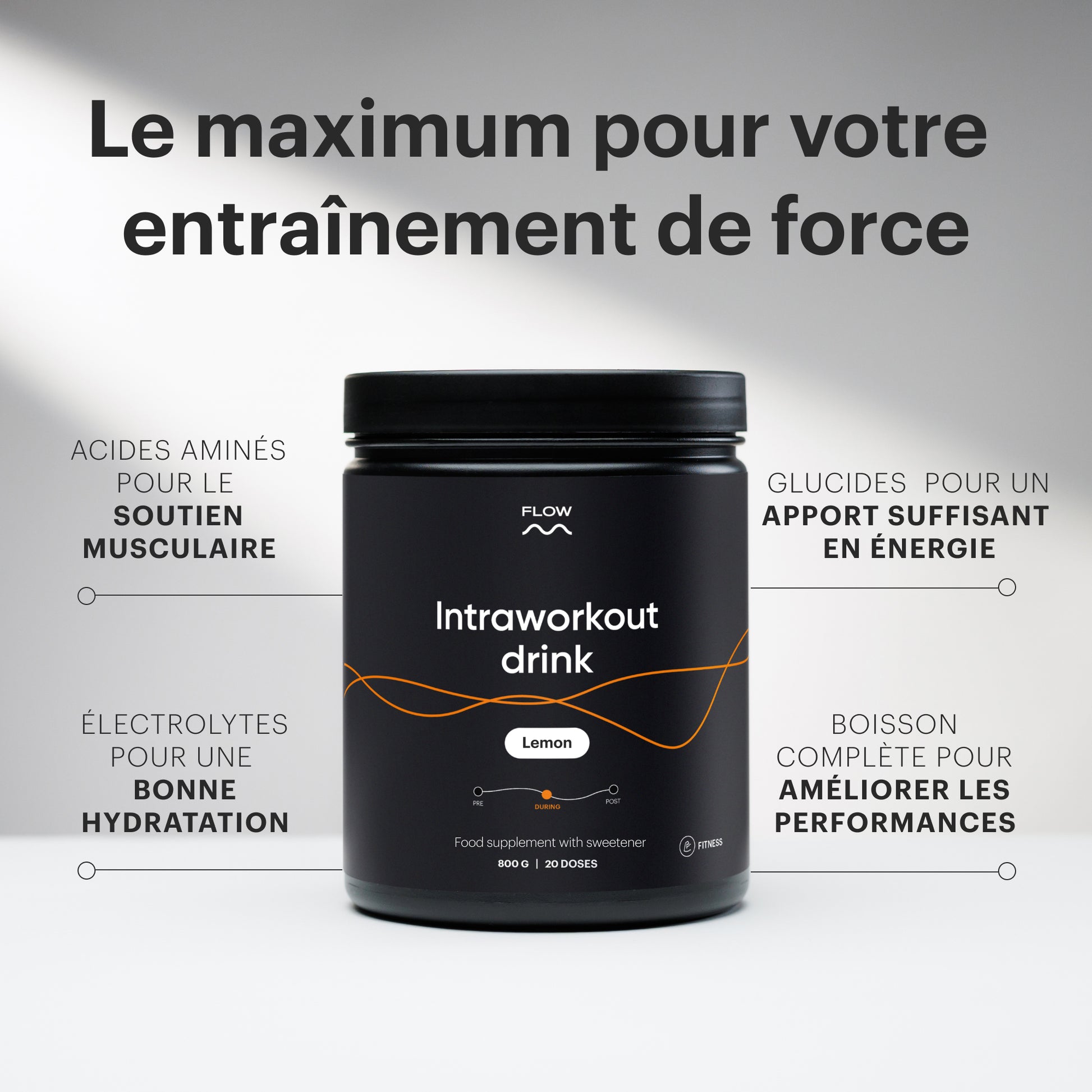 Intraworkout drink - Citron