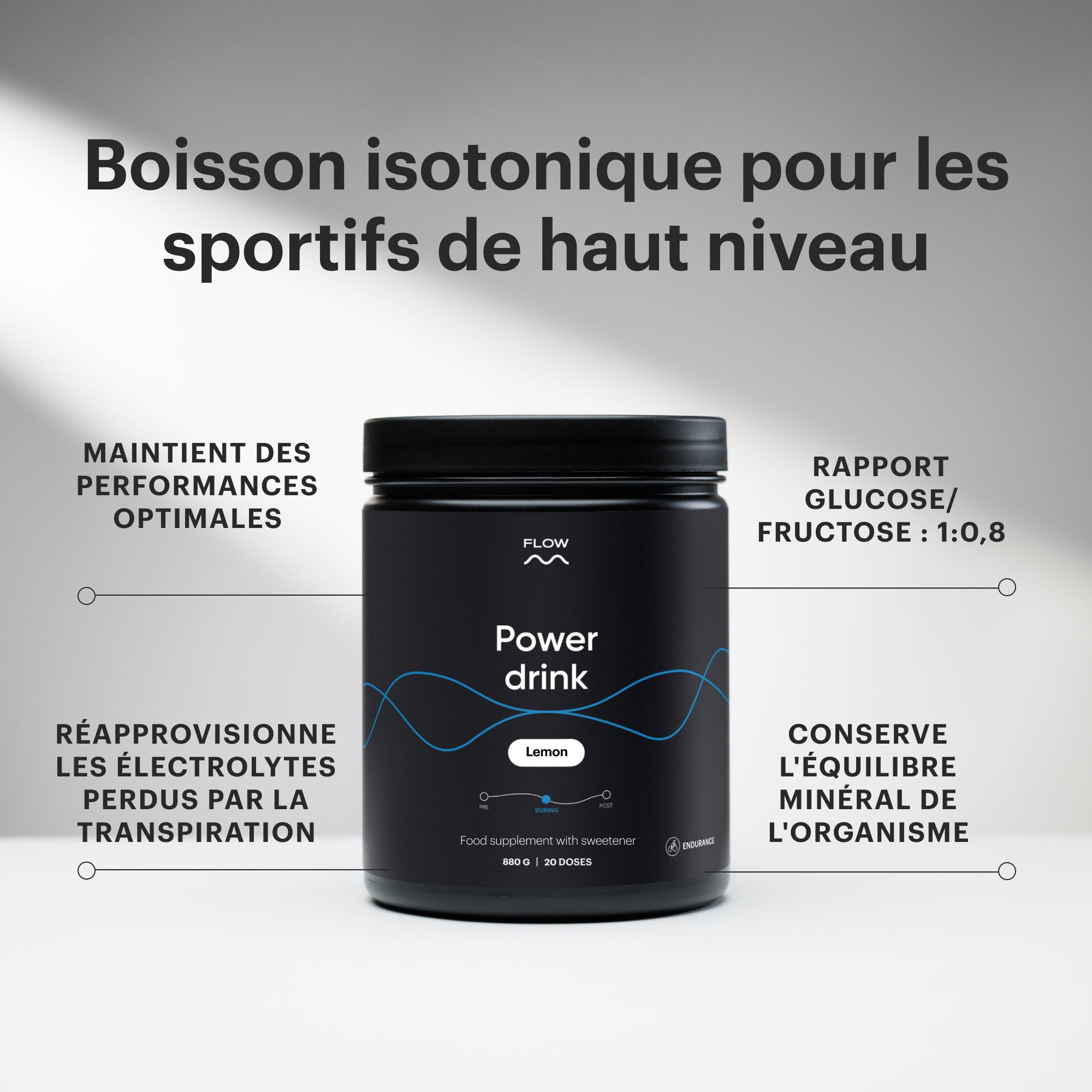 Power drink 2.0 - Citron