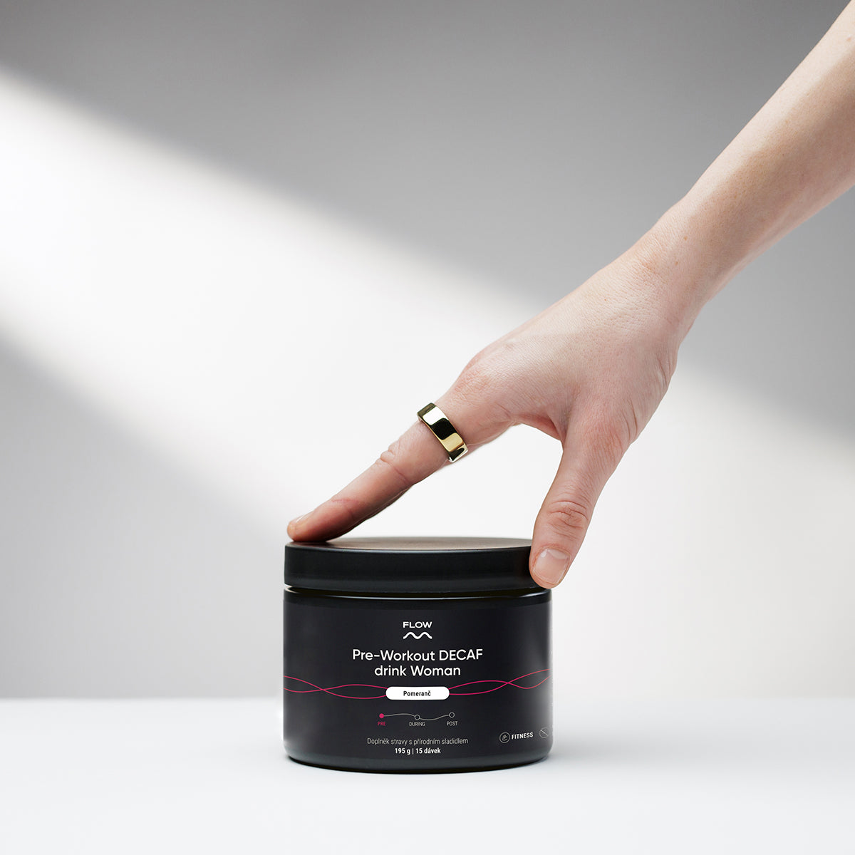 Pre-Workout DECAF drink Woman - Orange