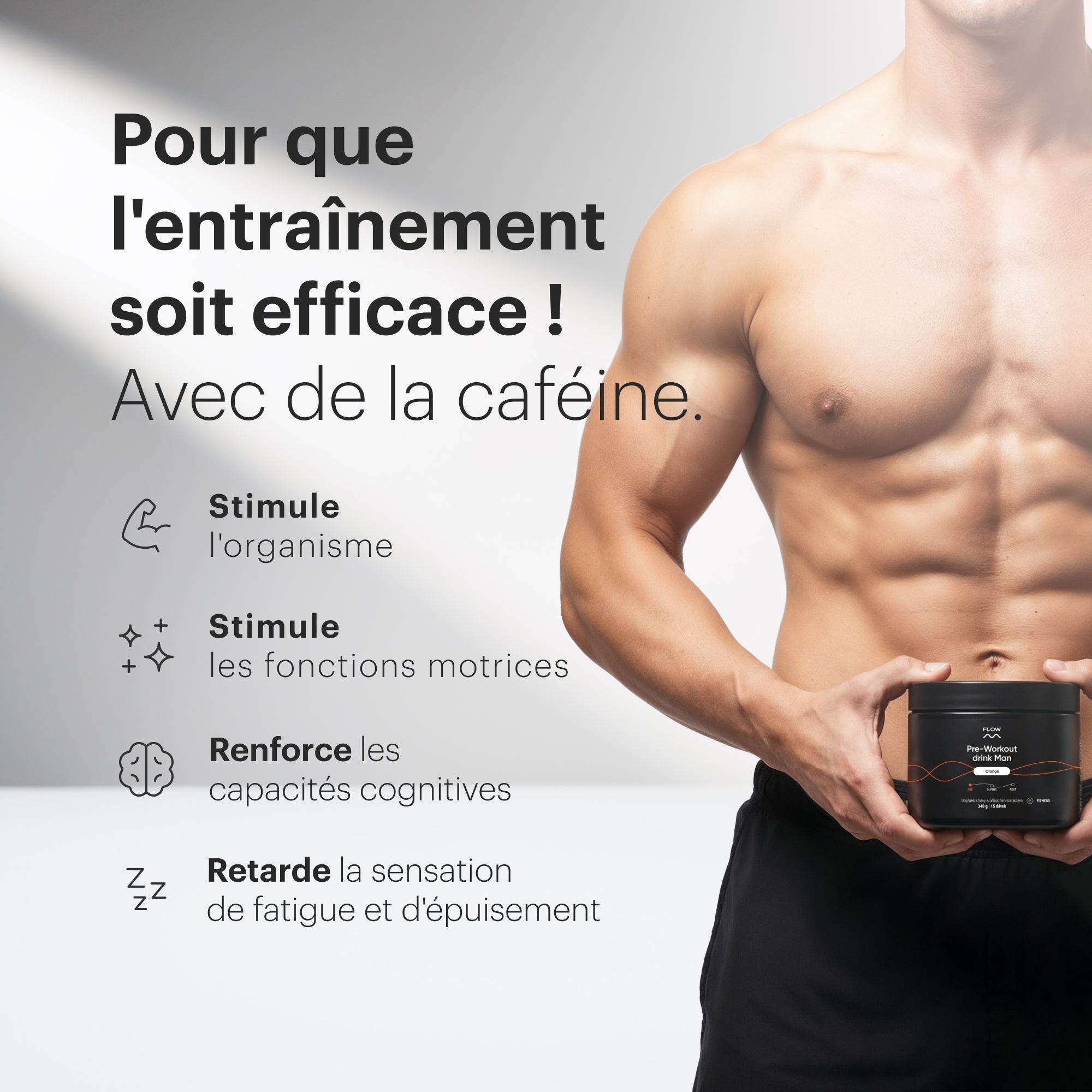 Pre-Workout Homme - Orange sanguine