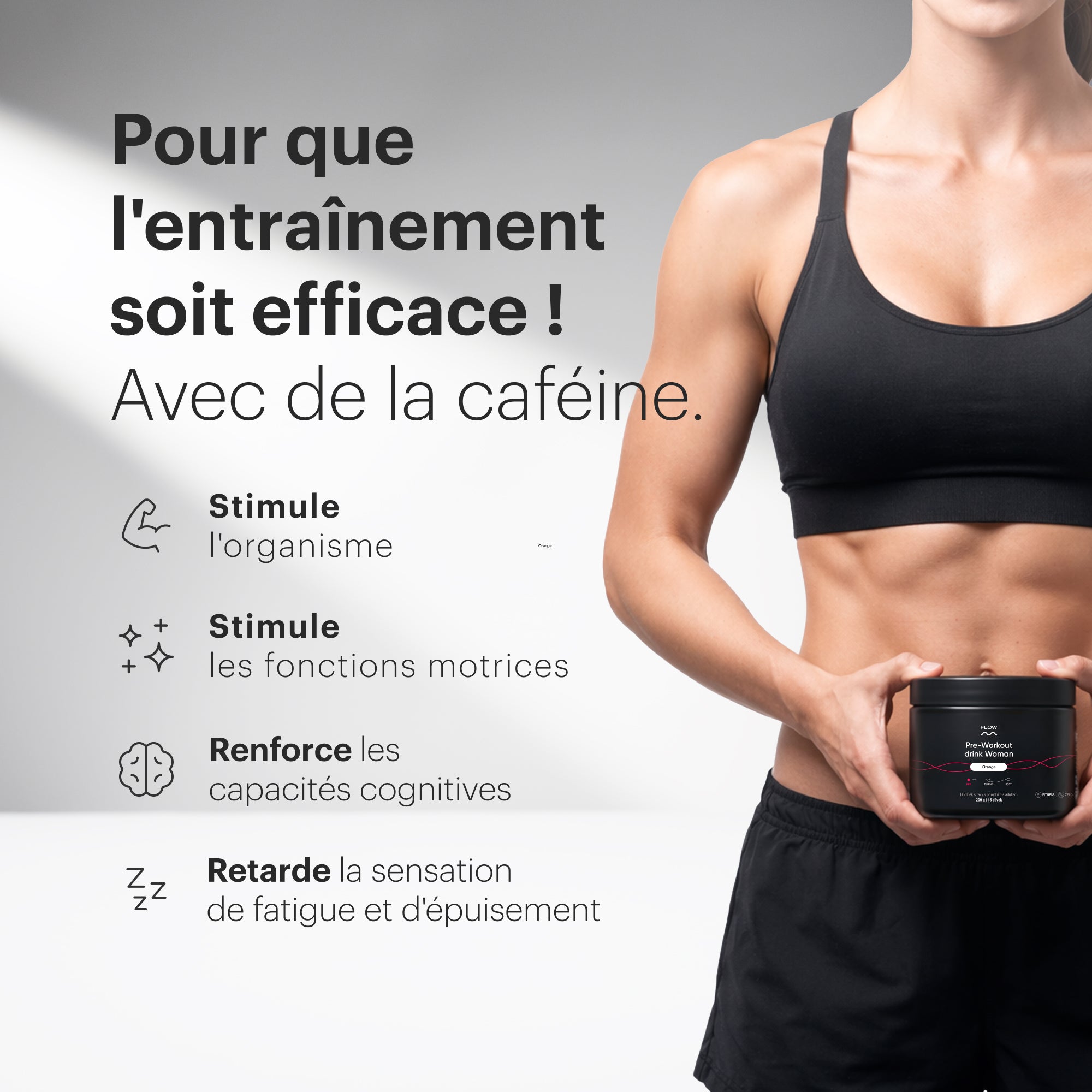 Pre-Workout Femme - Orange